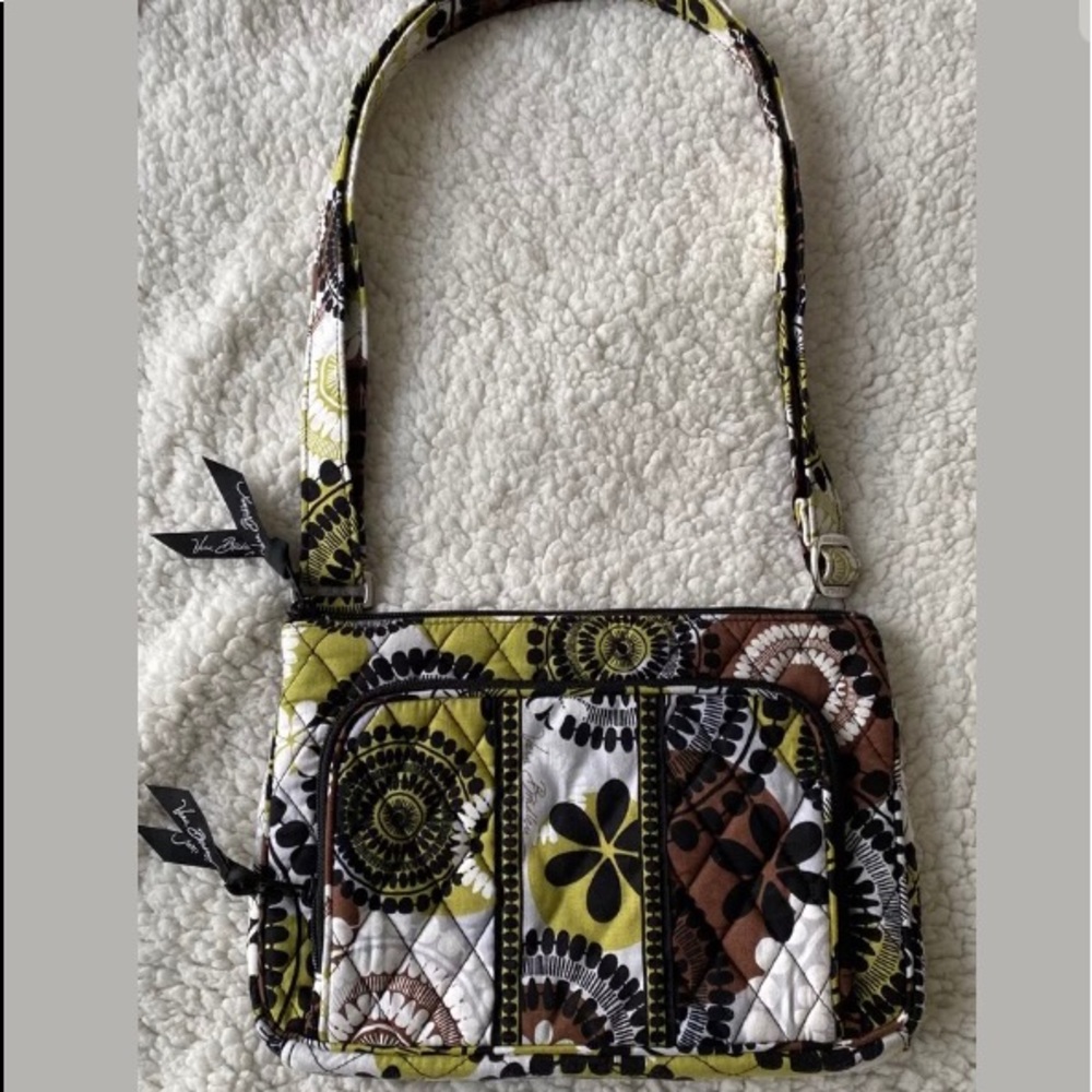 Vera Bradley Floral Satchel/Crossbody Purse
